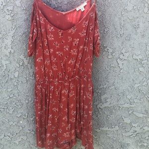 American Eagle Floral Romper